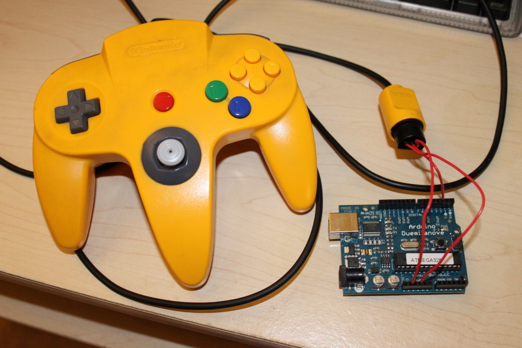 N64 Controller Serial Protocol Sniffer